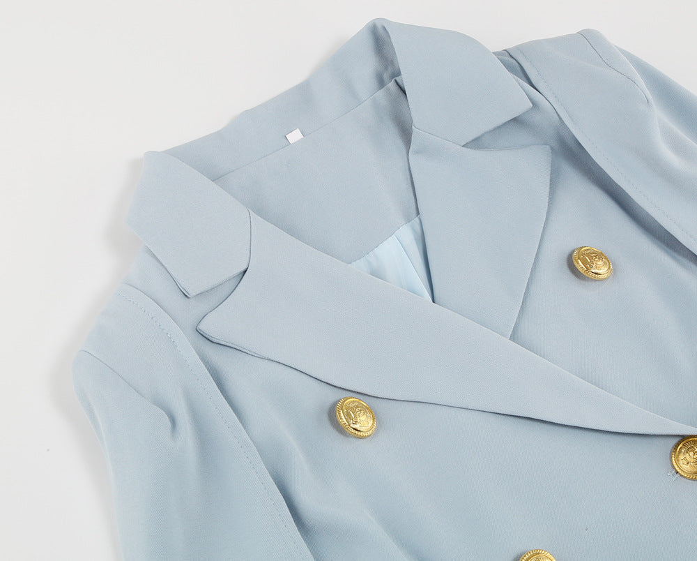 Image of Helen | Women's Double-Breasted Mini Dress