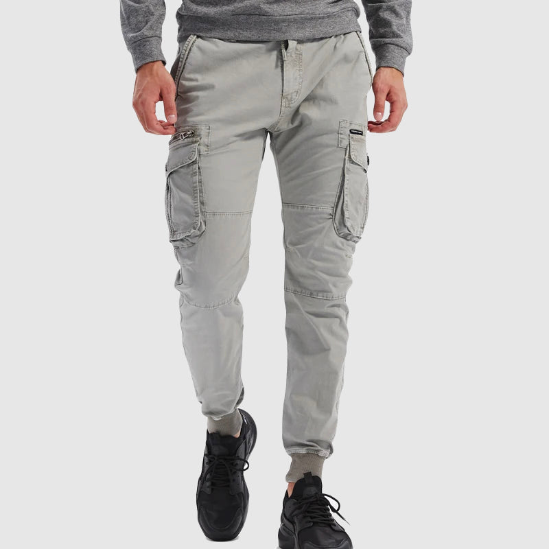 Image of Herbert | Men's Slim-Fit Jogger Cargo Trousers