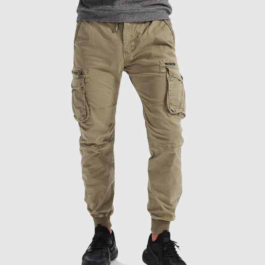 Image of Herbert | Men's Slim-Fit Jogger Cargo Trousers