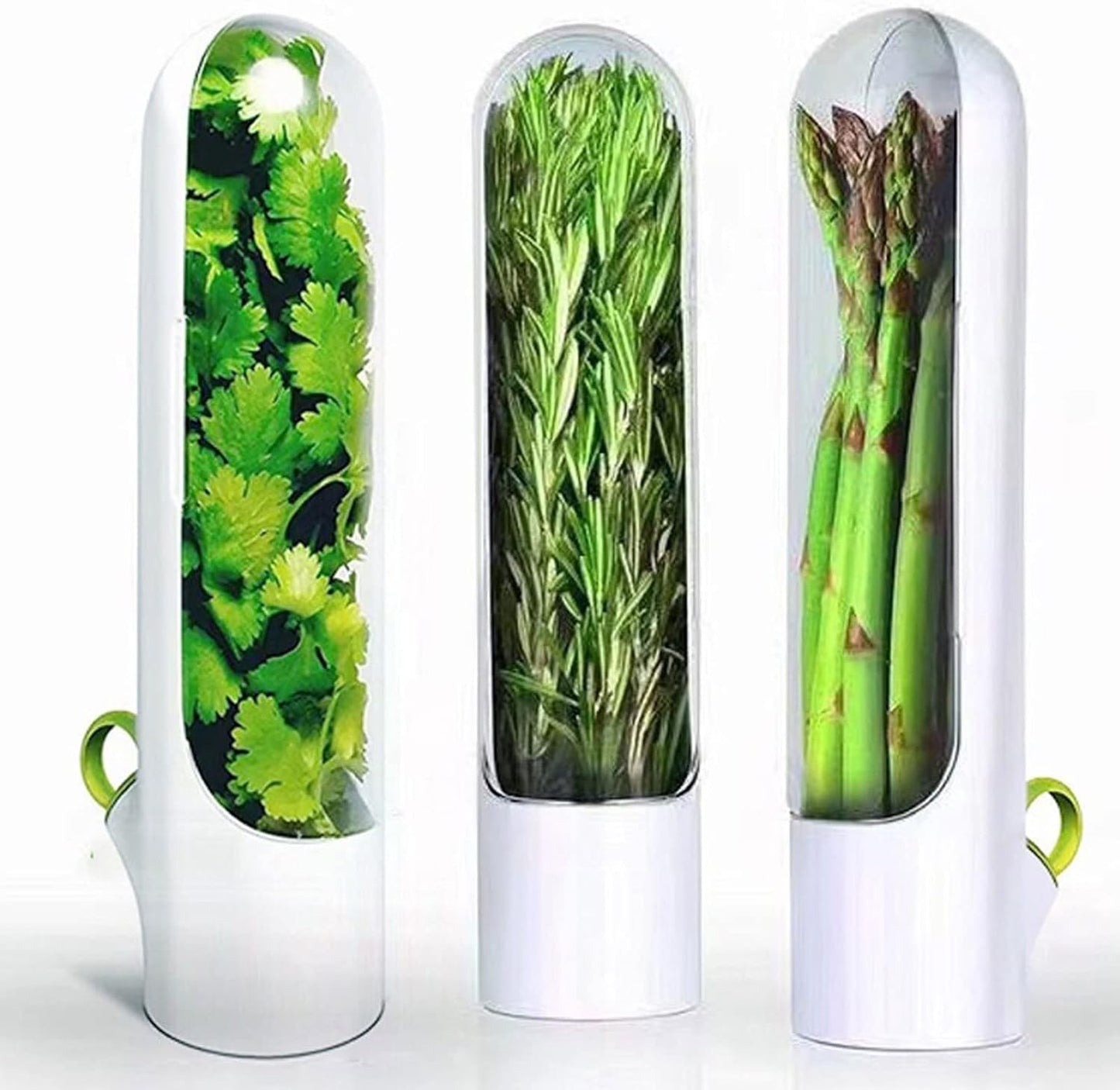 HerbGuard – Space-saving herb protector. Ensures long-lasting freshness of your herbs while minimizing waste.