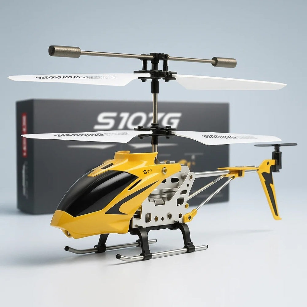 Hercules Unbreakable Mini RC Helicopter with Gyro - Red