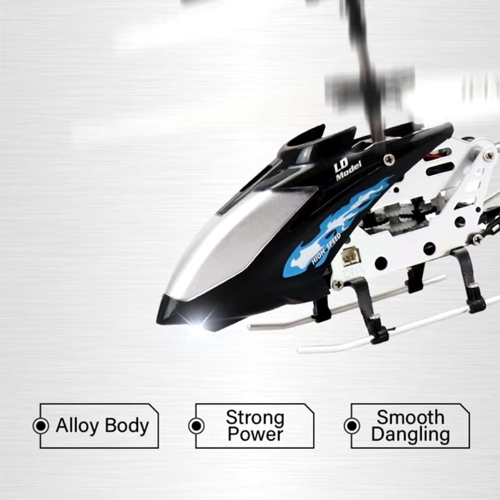 Hercules Unbreakable Mini RC Helicopter with Gyro - Red