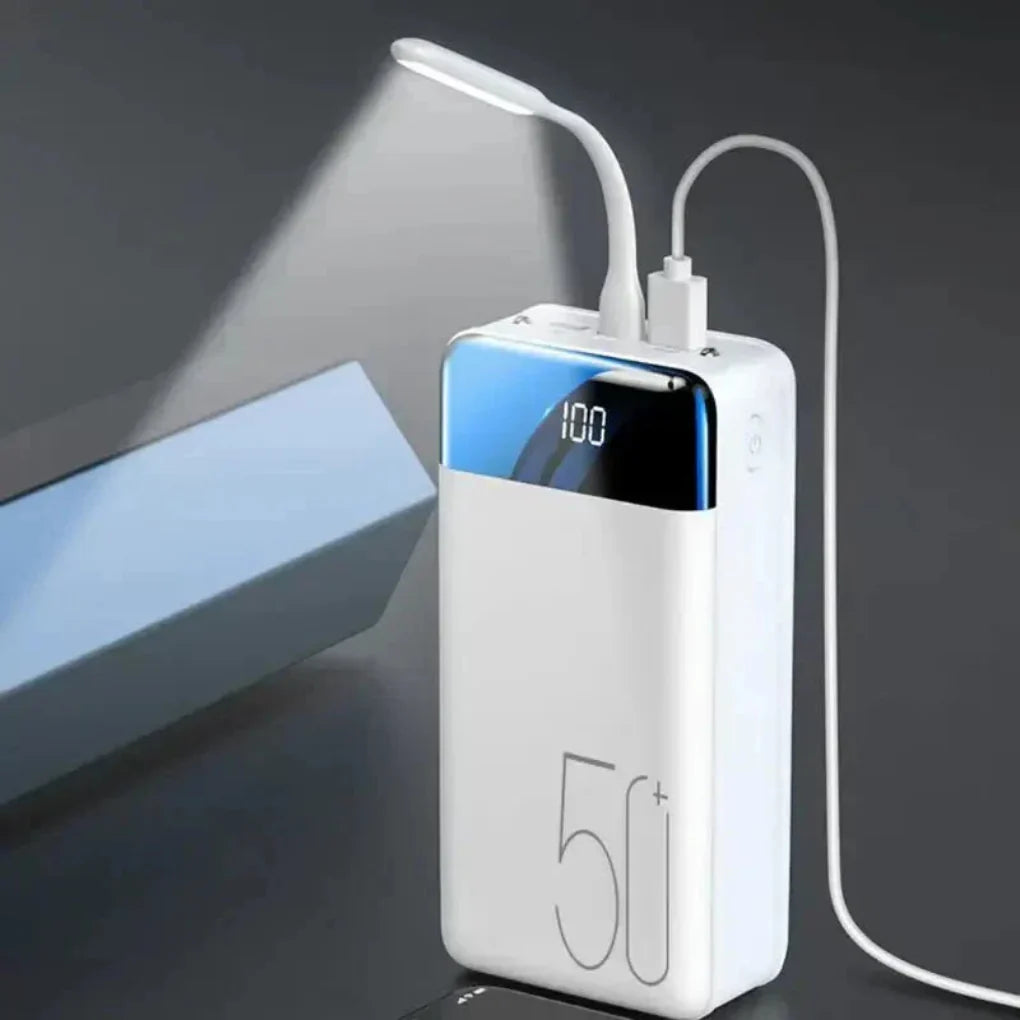 High-Capacity 50,000mAh Power Bank