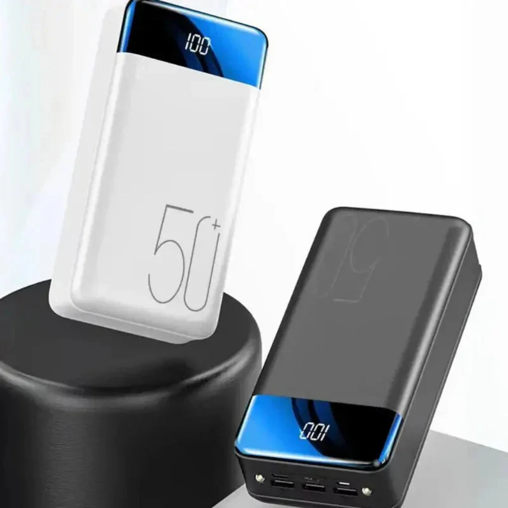 High-Capacity 50,000mAh Power Bank