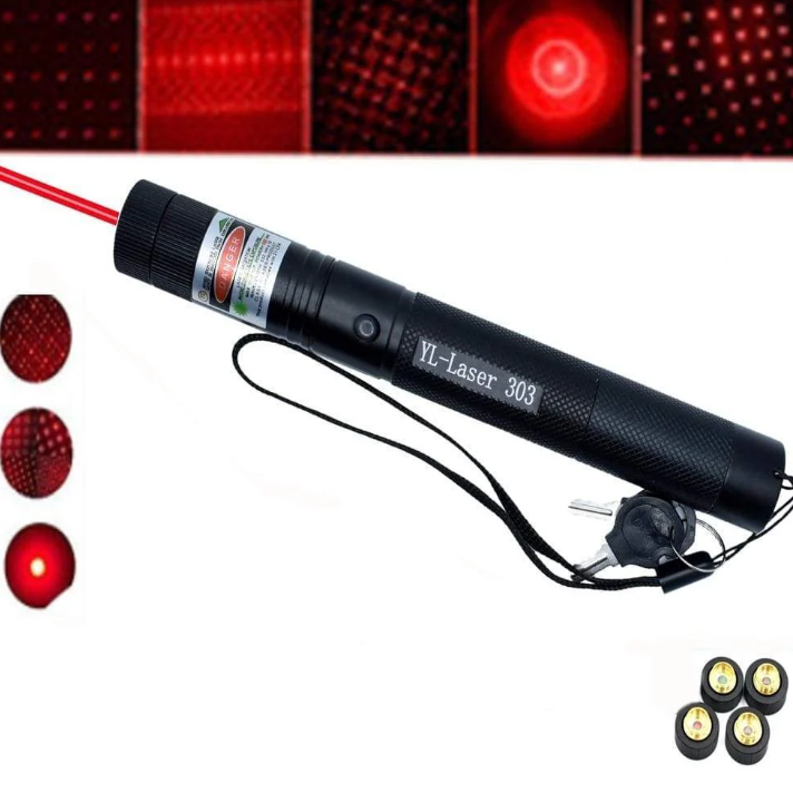 High-Intensity Portable Laser Pointer for Presentations & Outdoors