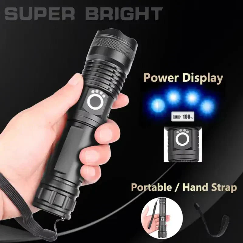 High-Power LED Tactical Flashlight