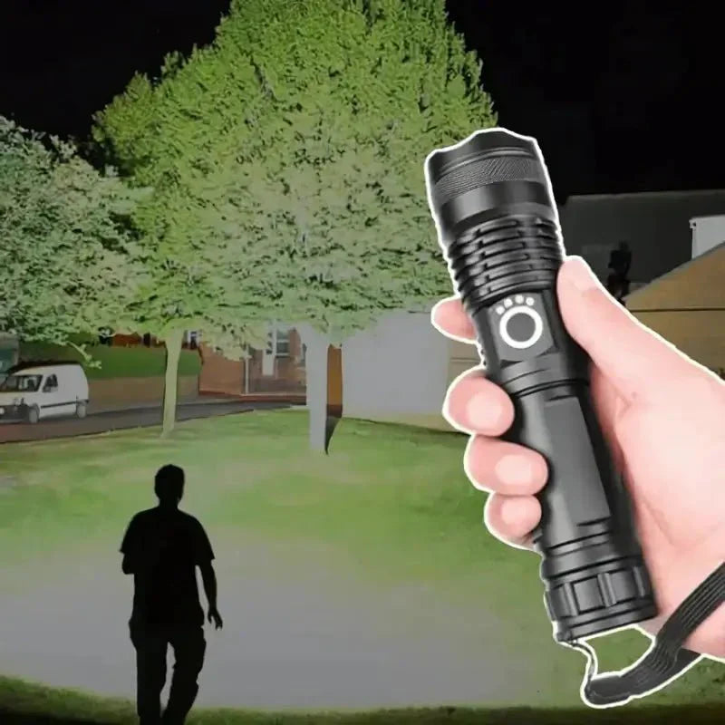 High-Power LED Tactical Flashlight