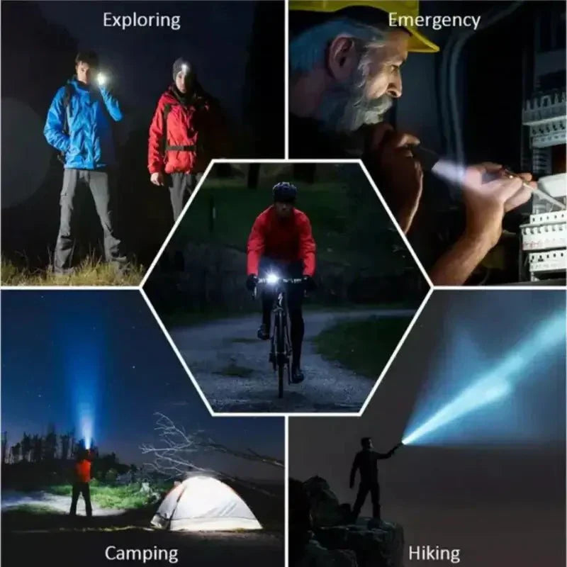 High-Power LED Tactical Flashlight