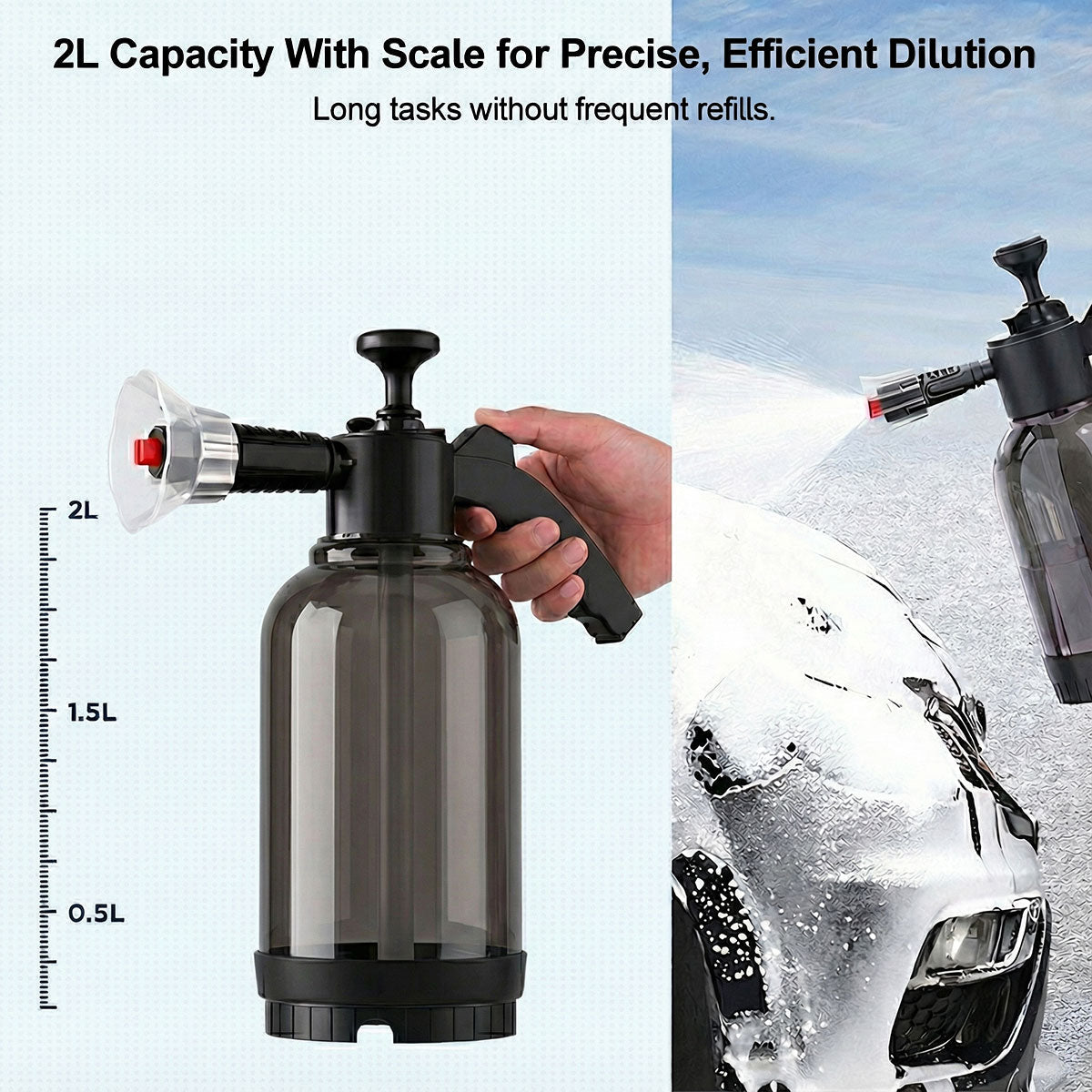 High-Pressure Foam Cannon for Car Washing