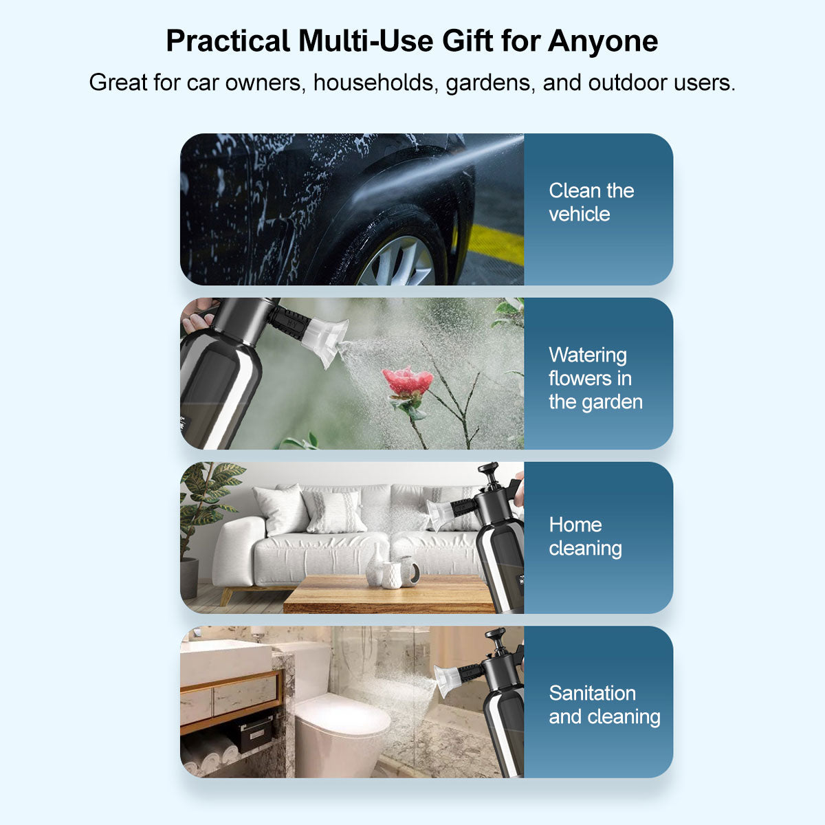 High-Pressure Foam Cannon for Car Washing