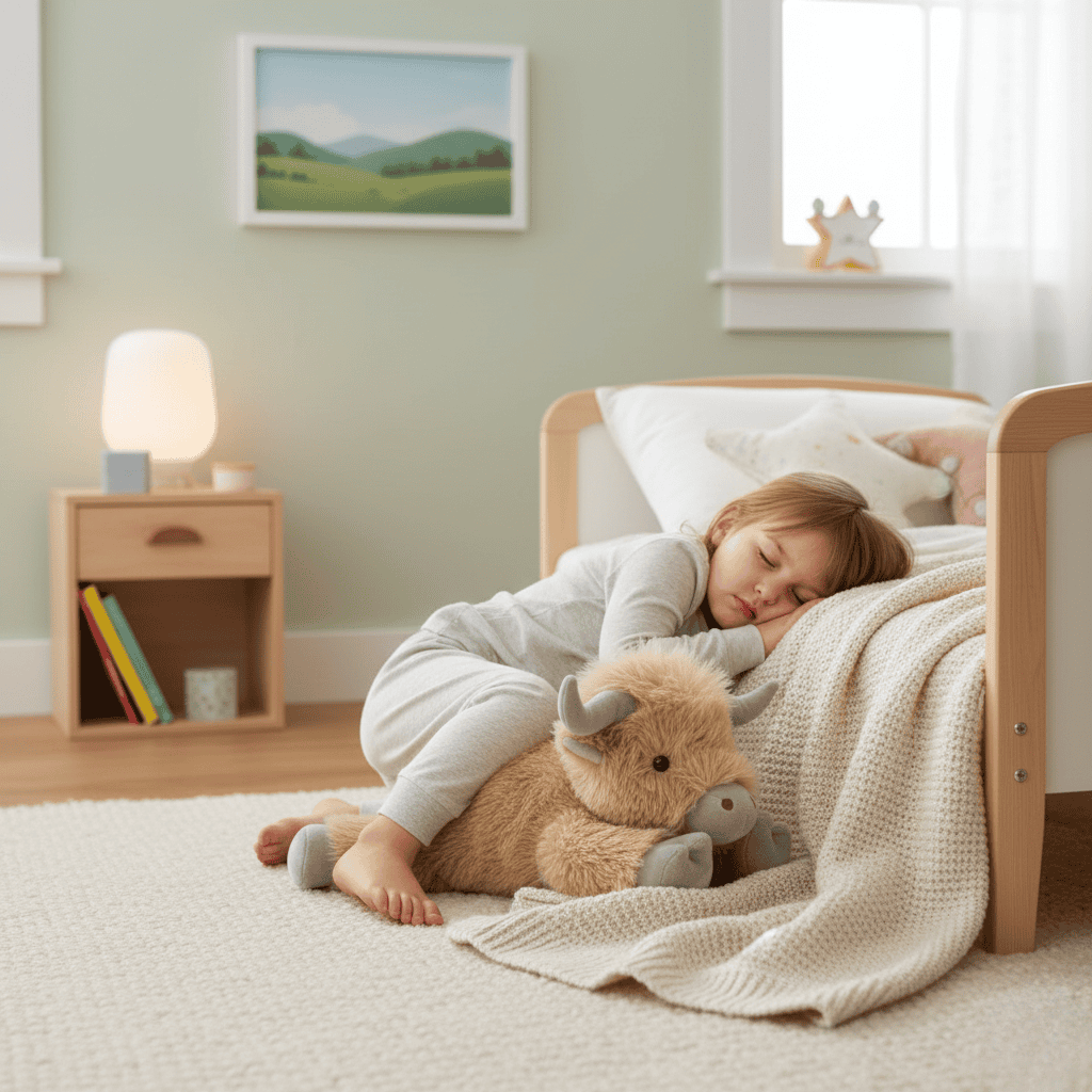 Highland Plush Cow – Soft Toy for Children and Adults, Realistic Design, Safe Materials
