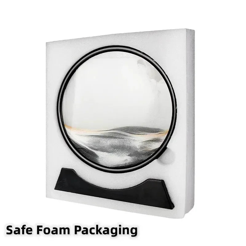 Hourglass Moving Sand Art Picture Soothing Sandscapes