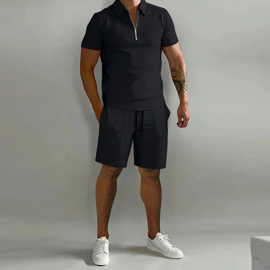 HUGO Summer Set for Men - Polo and Shorts | Luxury Two-Piece Outfit