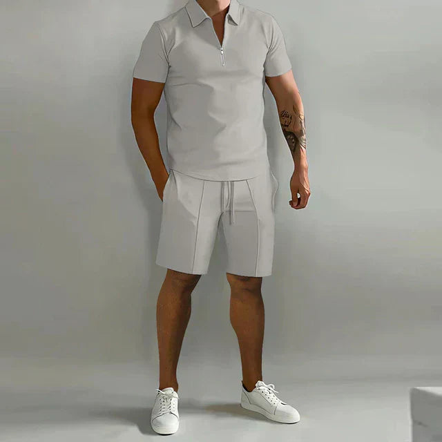 HUGO Summer Set for Men - Polo and Shorts | Luxury Two-Piece Outfit