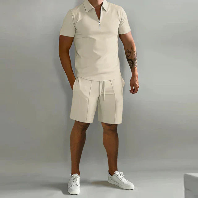 HUGO Summer Set for Men - Polo and Shorts | Luxury Two-Piece Outfit