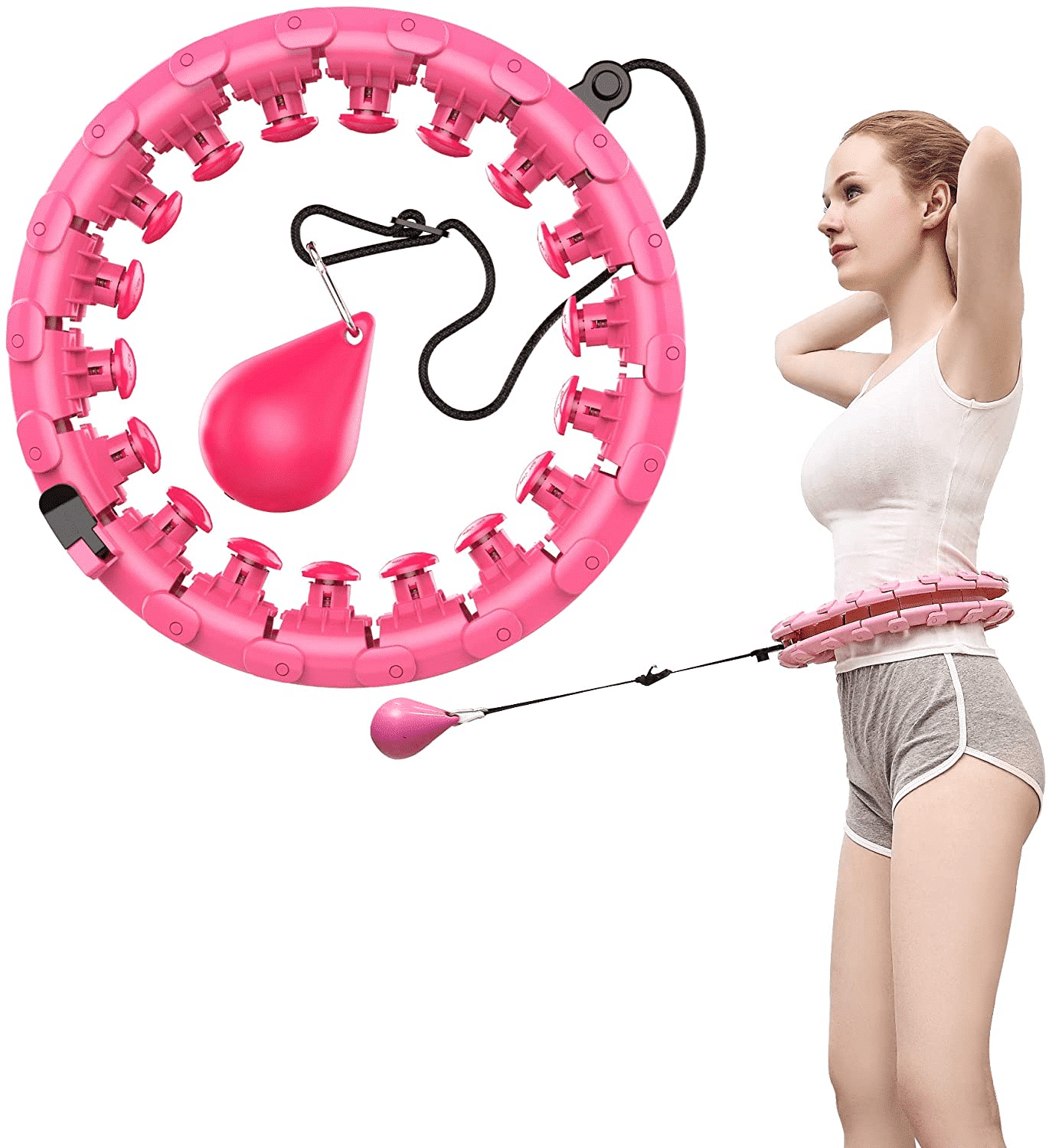Hula Hoop Training/Fitness Model (Adjustable with Weight)