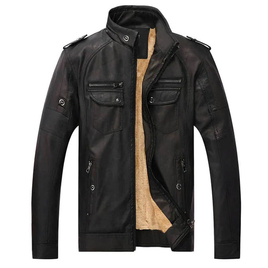 Image of Ian | Men's Stand Collar Casual Jacket