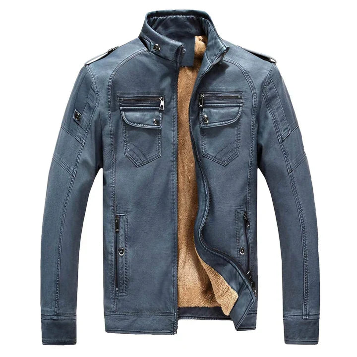 Image of Ian | Men's Stand Collar Casual Jacket