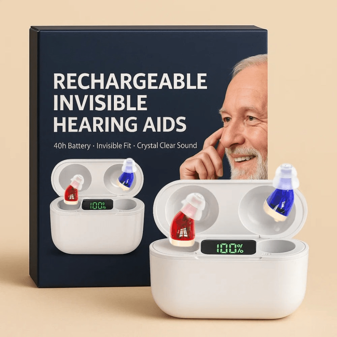 In-Ear Hearing Aids with Crystal Clear Sound – Invisible and Comfortable to Use