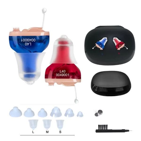 In-Ear Hearing Aids with Crystal Clear Sound – Invisible and Comfortable to Use