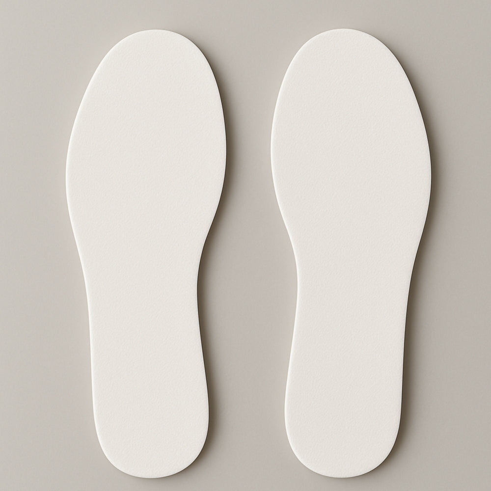 Insoles / Shoe Inserts in Memory Foam - 1 Pair White (One-Size)