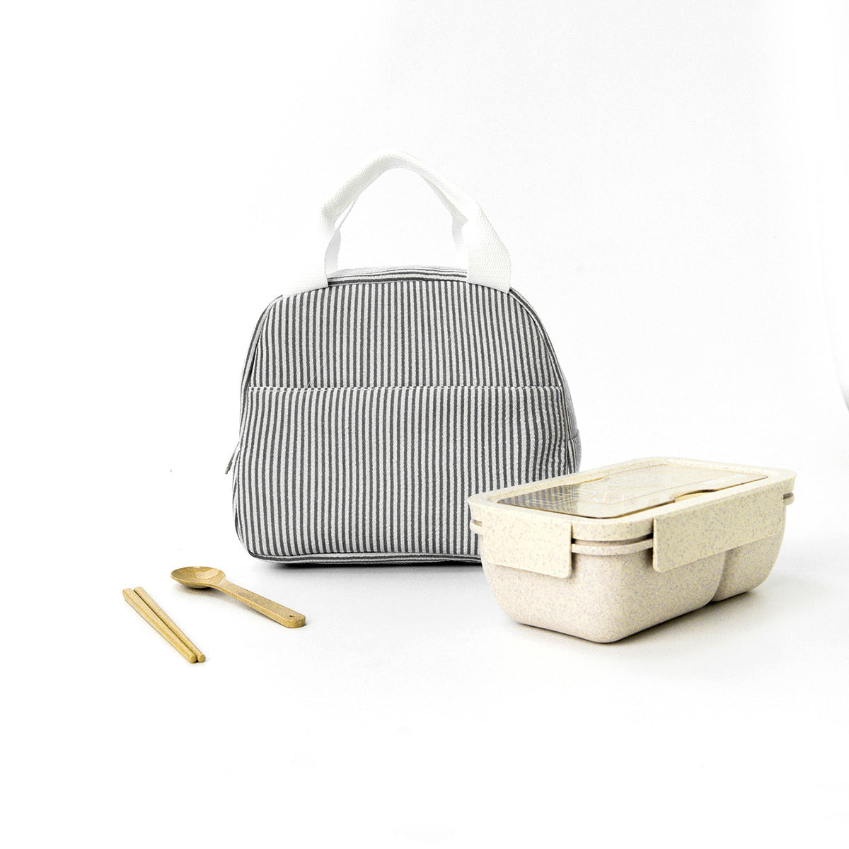 Insulated Lunch Bag with Durable Zipper