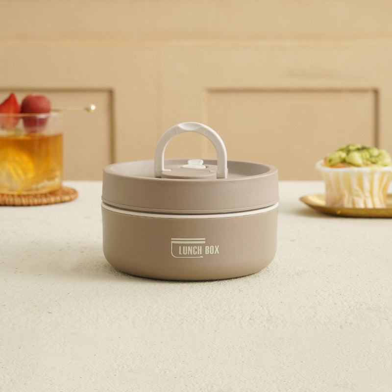 Insulated Lunch Box with Vacuum Sealing - Stainless Steel