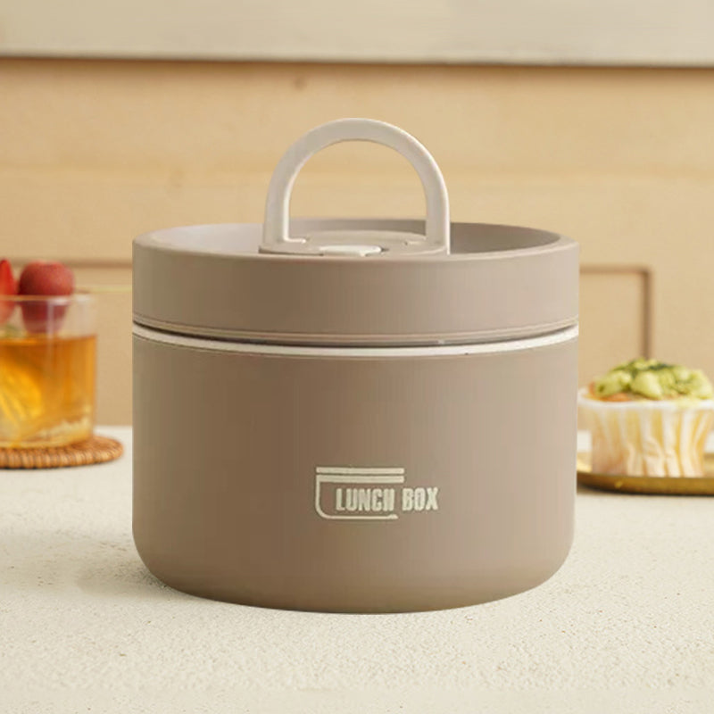 Insulated Lunch Box with Vacuum Sealing - Stainless Steel