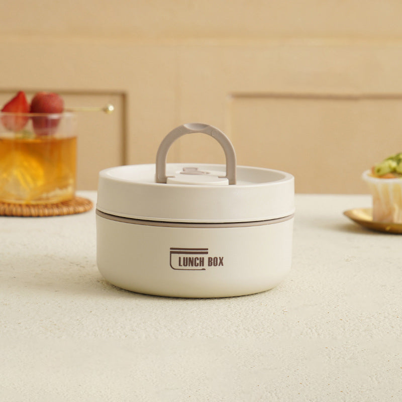 Insulated Lunch Box with Vacuum Sealing - Stainless Steel
