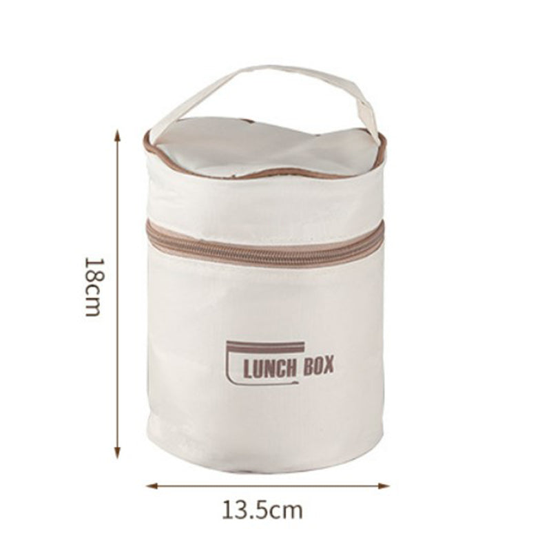 Insulated Lunch Box with Vacuum Sealing - Stainless Steel