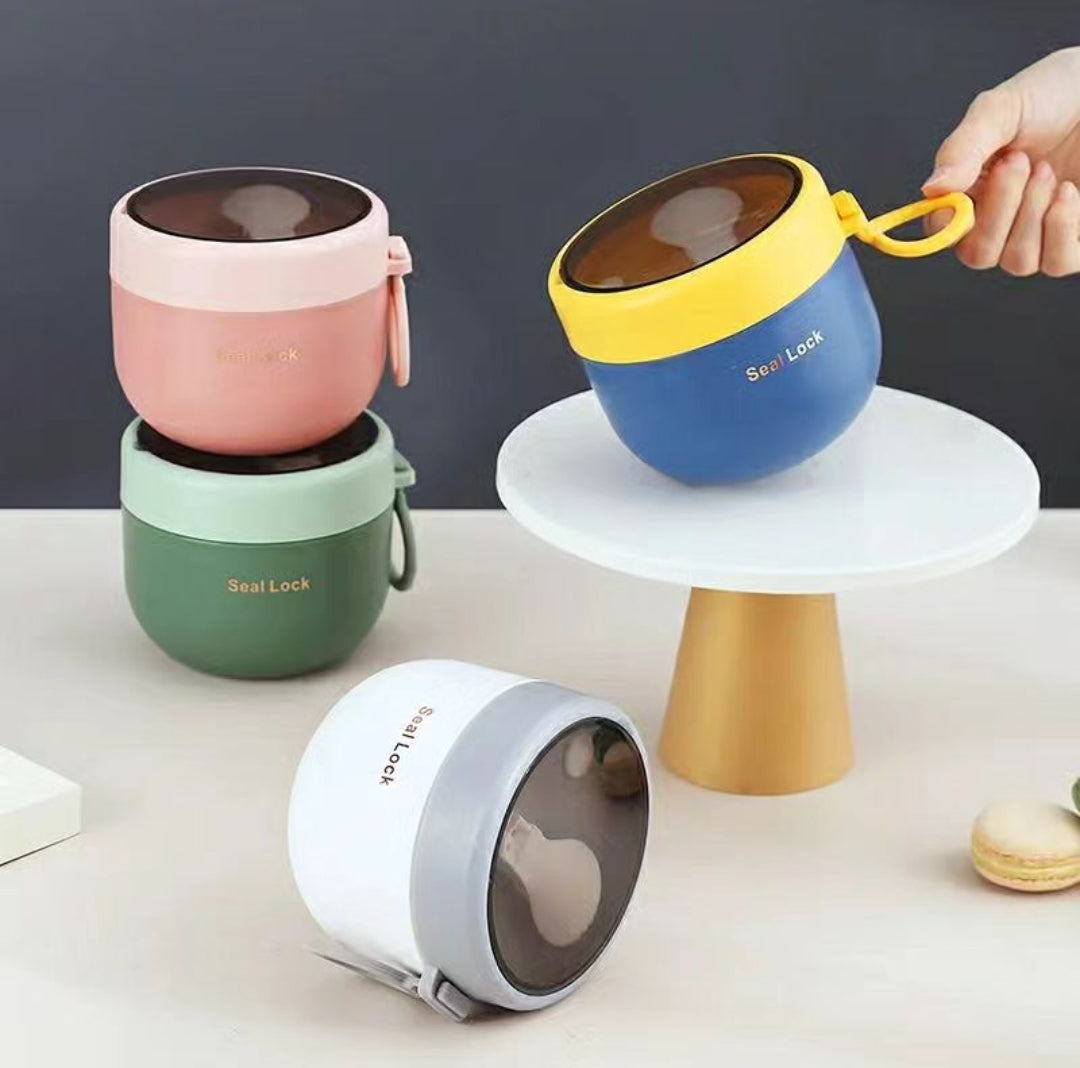 Insulated Stainless Steel Lunch Container – Compact and Leak-Proof Design