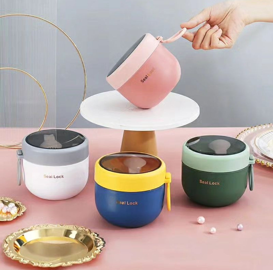 Insulated Stainless Steel Lunch Container – Compact and Leak-Proof Design