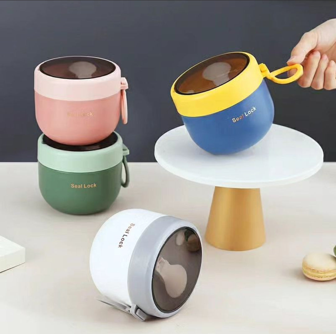 Insulated Stainless Steel Lunch Container – Compact and Leak-Proof Design