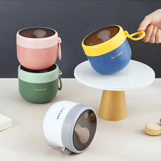Insulated Stainless Steel Lunch Container – Compact and Leak-Proof Design