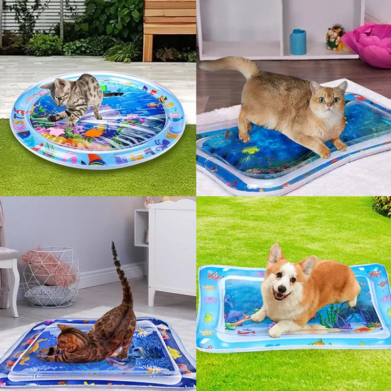 Interactive Pet Water Play Mat for Cats