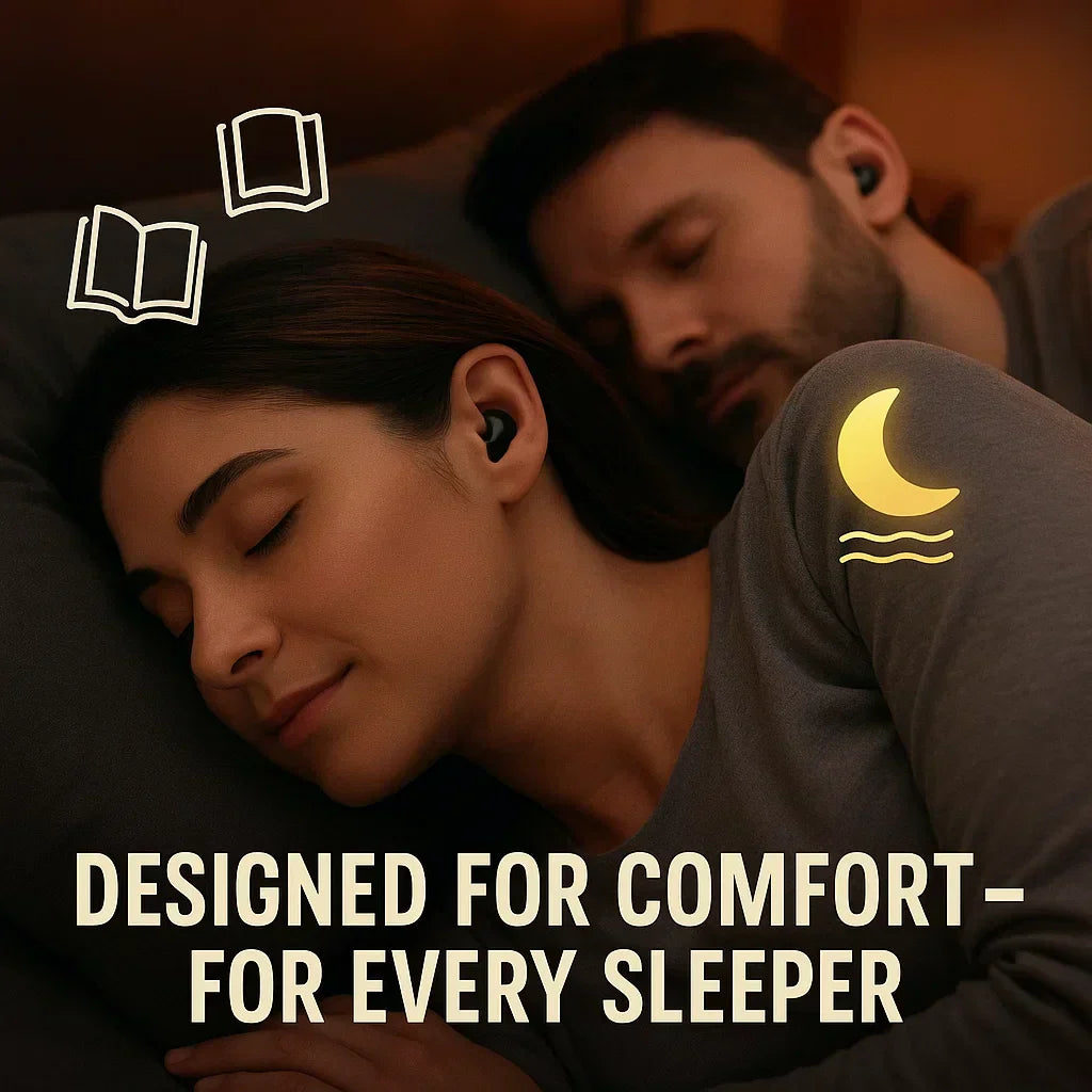 Invisible Wireless Sleep Headphones for Peaceful Nights