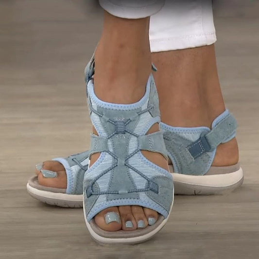Image of Irene | Women's Open-Toe Adjustable Strap Sandals
