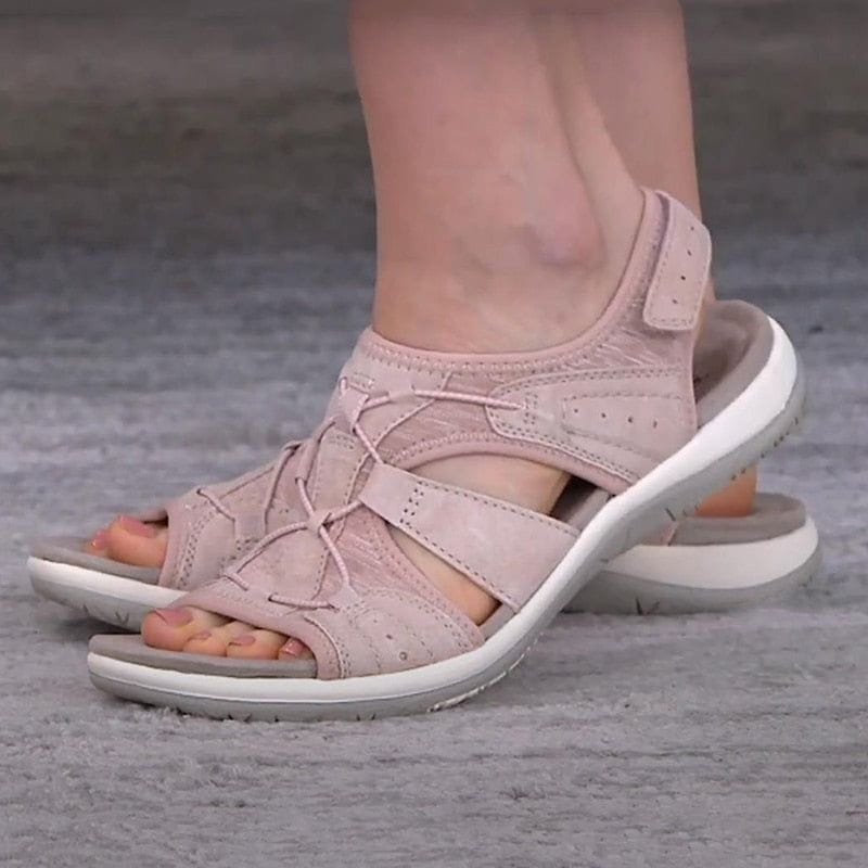 Image of Irene | Women's Open-Toe Adjustable Strap Sandals