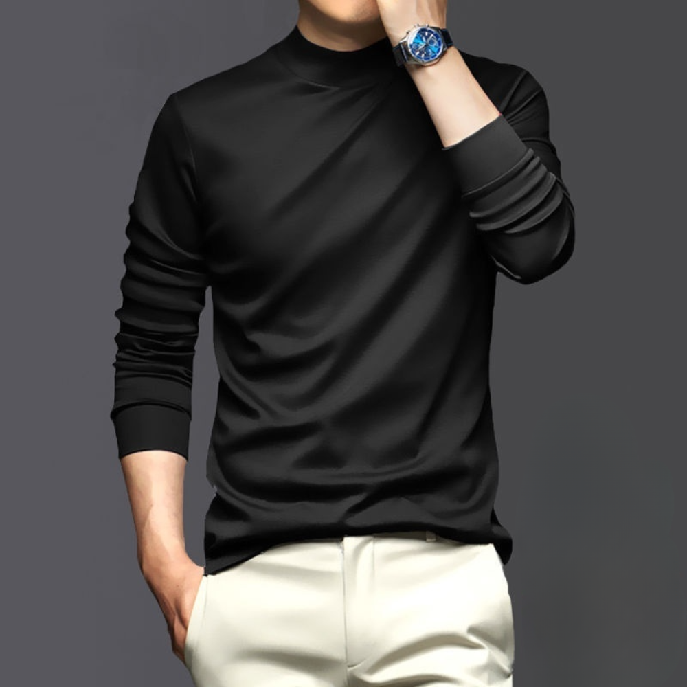 Image of Jacob | Men's Fitted Long Sleeve T-Shirt