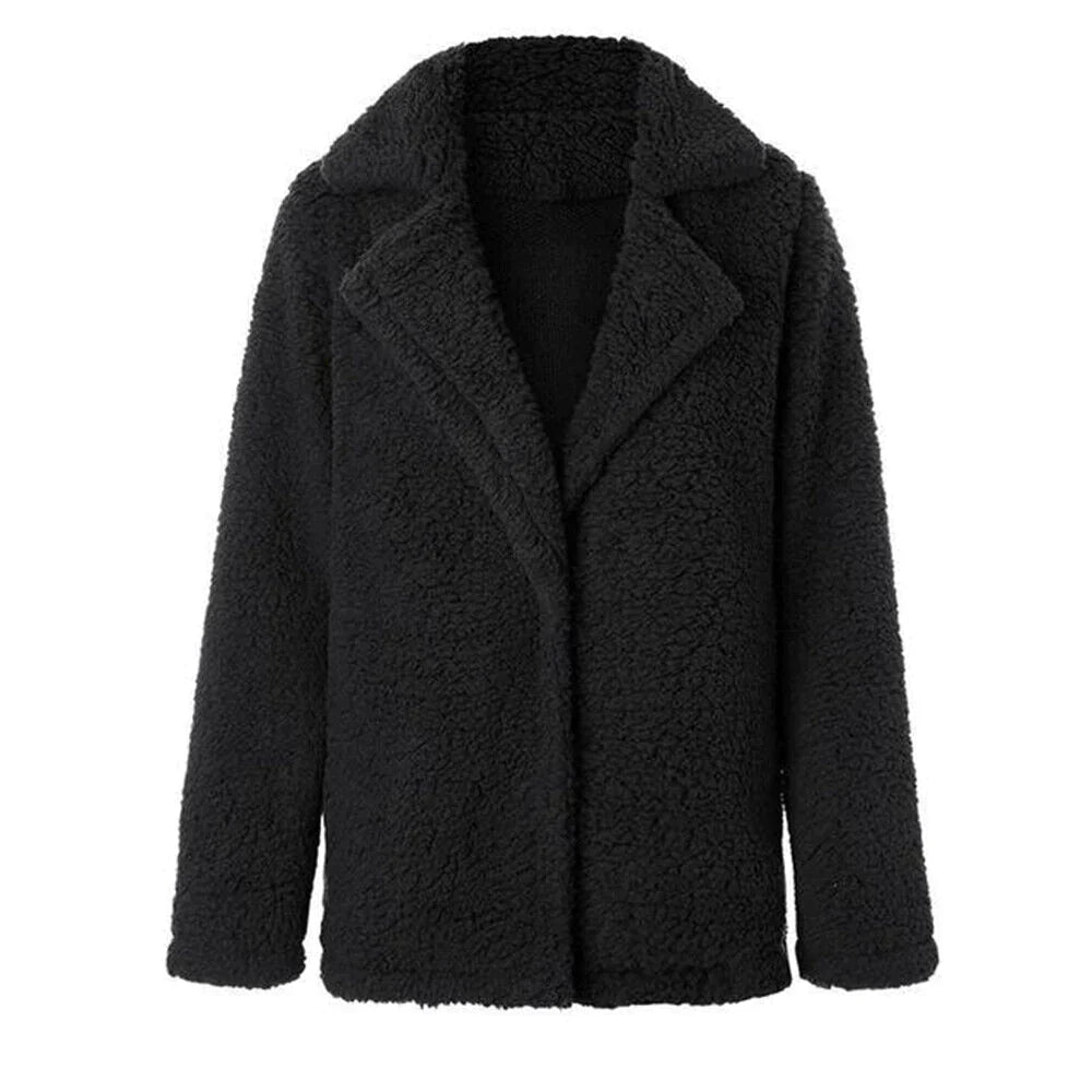 Image of Jamie | Women's Relaxed Fit Teddy Jacket