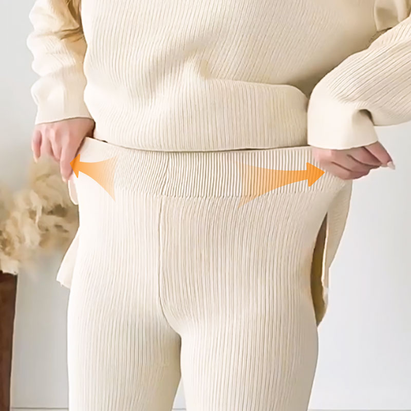 Image of Janine | Women's Wide Leg Two-Piece Set