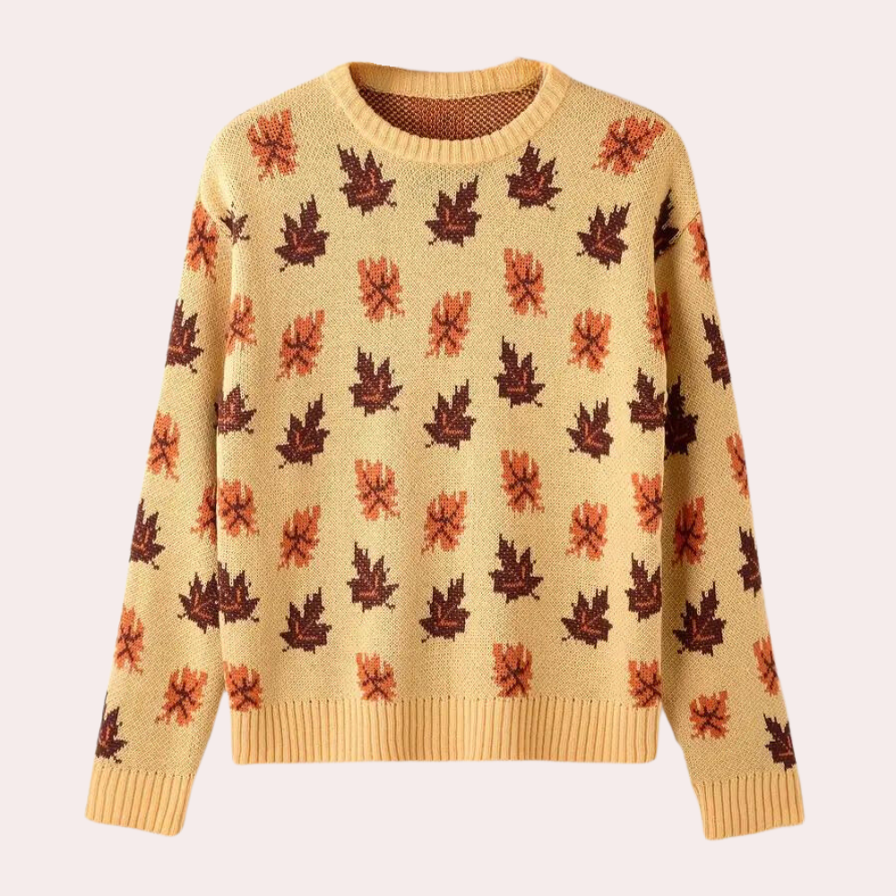 Image of Jasmine | Women's Patterned Crewneck Sweater