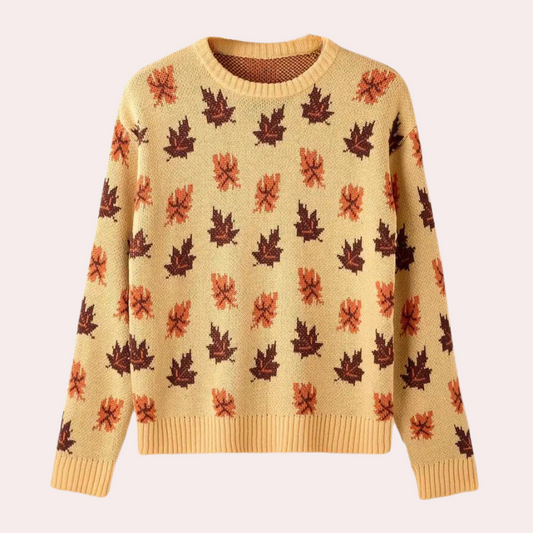 Image of Jasmine | Women's Patterned Crewneck Sweater