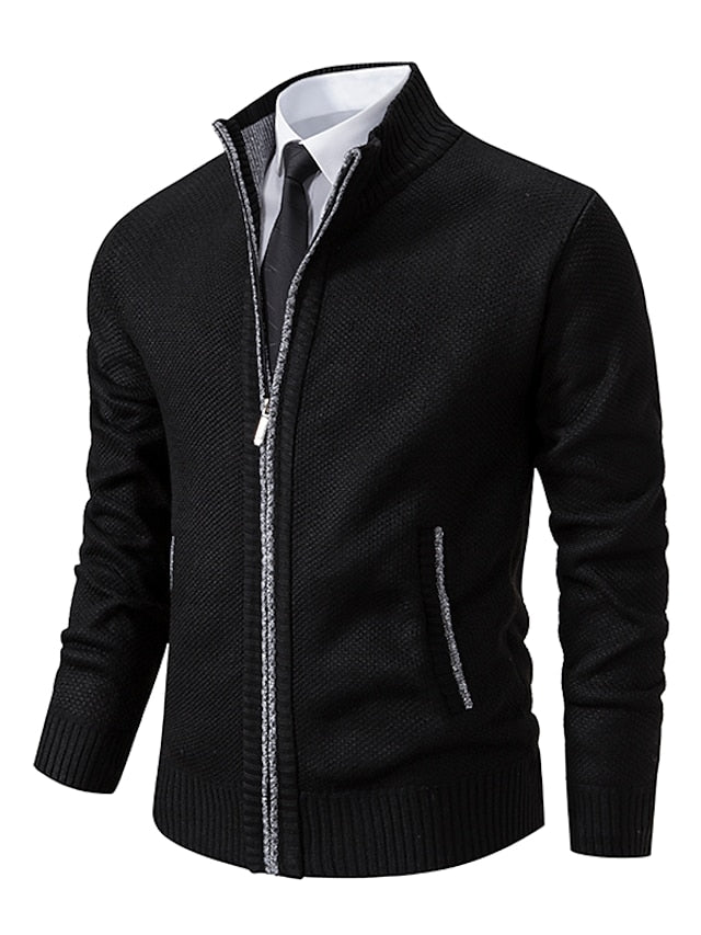 Image of Jasper | Men's Zip-Up Cardigan
