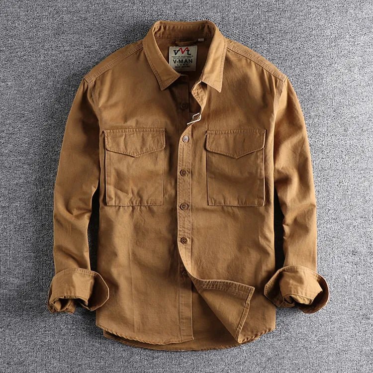 Image of Jeffrey | Men's Long Sleeve Button-Down Shirt