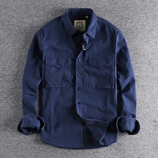 Image of Jeffrey | Men's Long Sleeve Button-Down Shirt