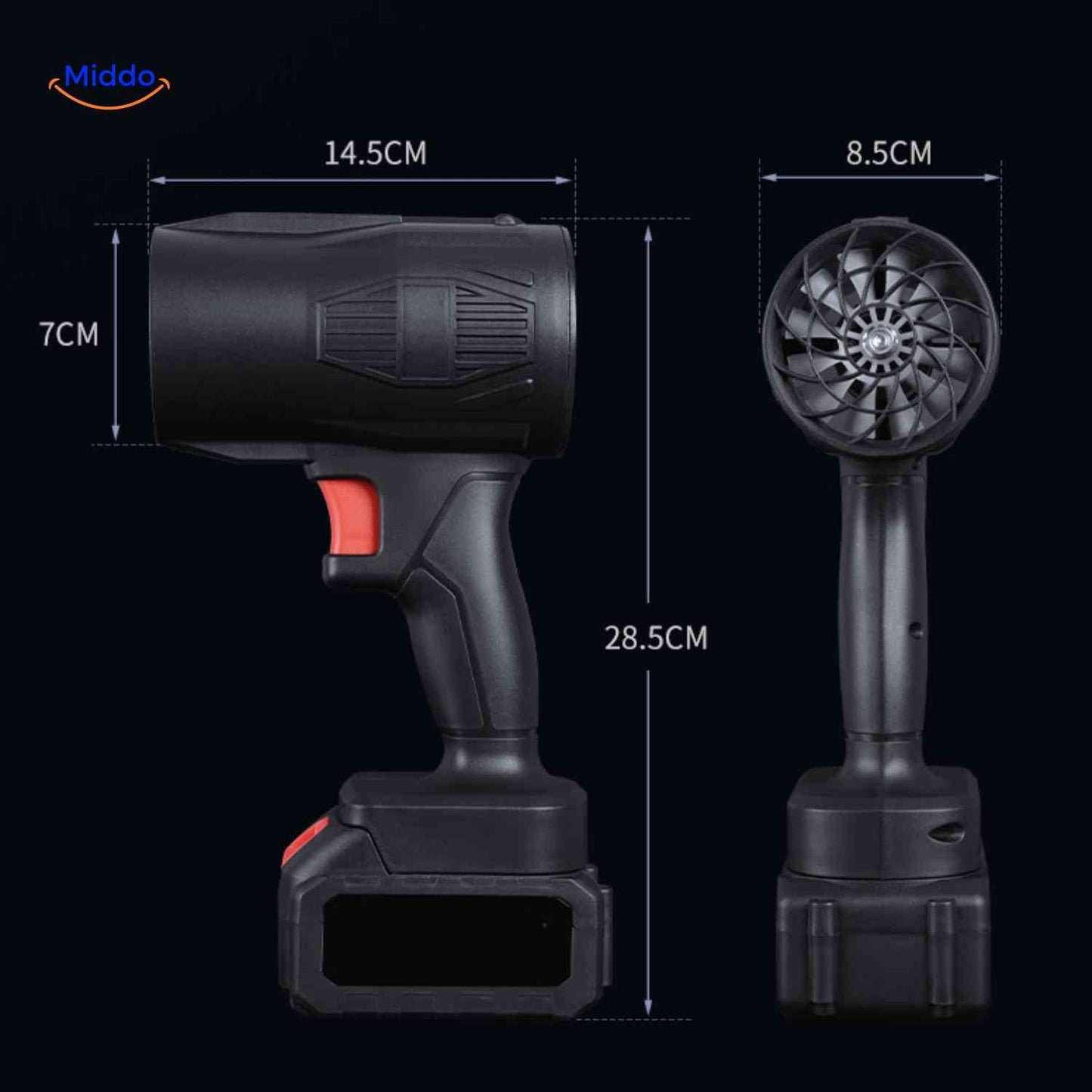 Jetstorm™ Blower | Powerful Dryer, Portable & Fast Rechargeable