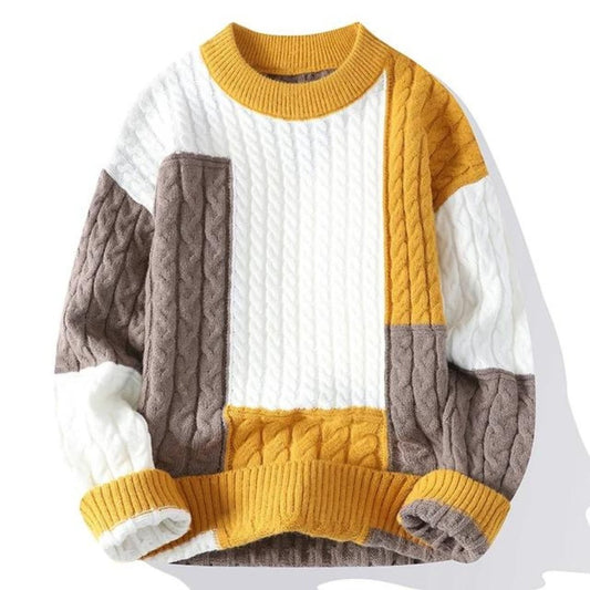 Image of John | Men's Crewneck Knit Sweater