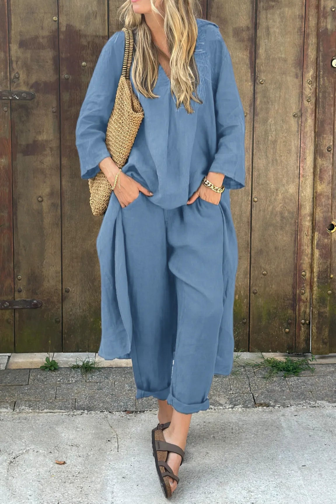 Image of Judith | Women's Oversized Two-Piece Set