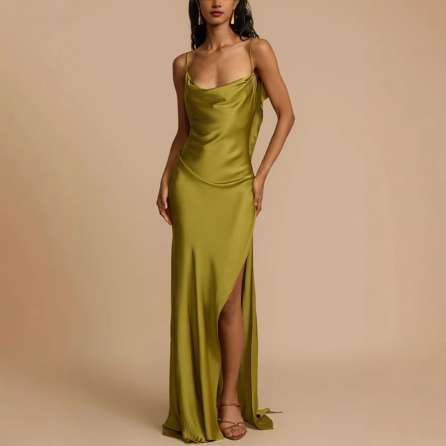 Image of Julie | Women's Spaghetti Strap Maxi Dress